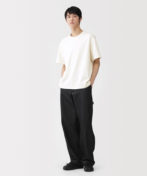 MUJI Labo tシャツ 「MUJI Labo」紳士 昔ながらの製法で編み立てたミニ