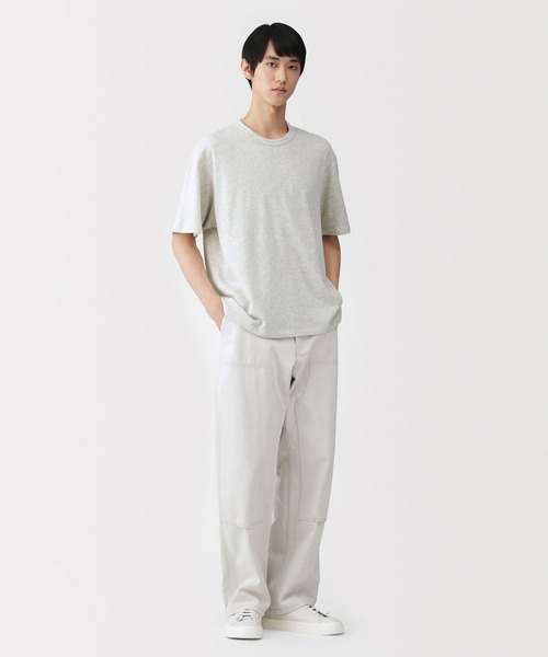 MUJI Labo tシャツ 「MUJI Labo」紳士 昔ながらの製法で編み立てたミニ