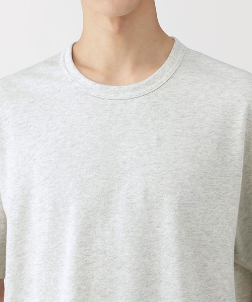 MUJI Labo tシャツ 「MUJI Labo」紳士 昔ながらの製法で編み立てたミニ