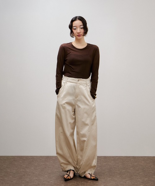 ADAM ET ROPE'（アダムエロペ） tシャツ ロングスリーブカットソー