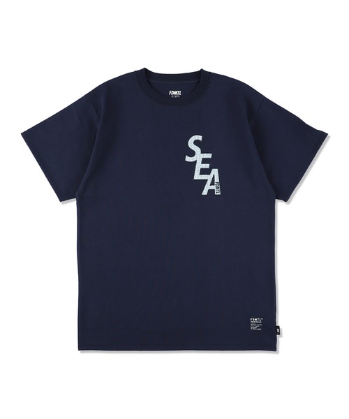 ウィンダンシー 半袖Tシャツ ネイビー WIND AND SEA（ウィンダンシー） 半袖Tシャツ MEDIUM ネイビー メンズ