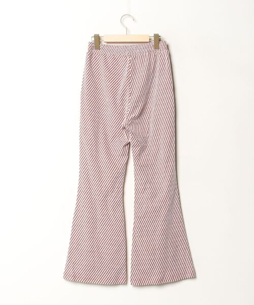 「JUGLANS」 ブーツカットパンツ FREE レンガ レディース_画像2