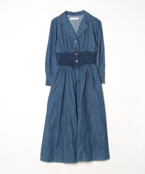 今期完売⭐︎新品⭐︎Her lip to⭐︎ネイビー 紺長袖 ワンピース Her lip to 長袖ワンピース S ブルー レディース : ZOZOTOWN Yahoo!店