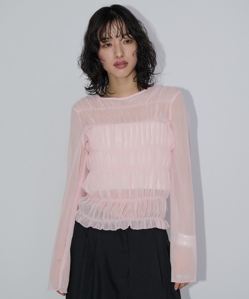 「Aunt Marie's」 長袖カットソー FREE ホワイト レディース_画像2