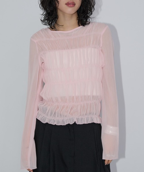 「Aunt Marie's」 長袖カットソー FREE ホワイト レディース_画像5