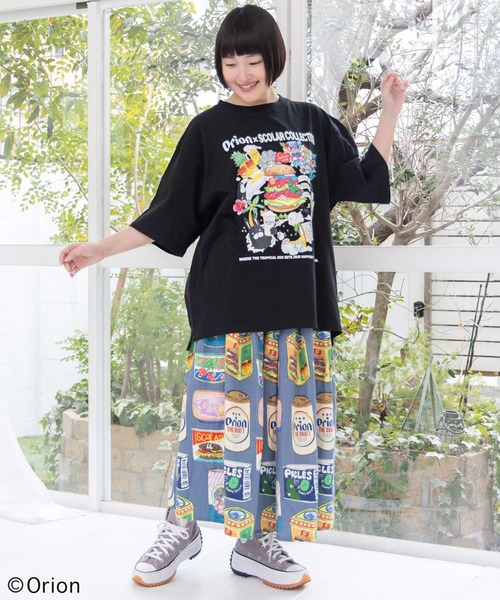 ScoLar（スカラー） tシャツ 161676：orion×ScoLar Happy Paradise T