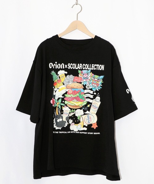 ScoLar（スカラー） tシャツ 161676：orion×ScoLar Happy Paradise T