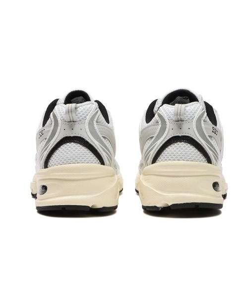 「New Balance」 ローカットスニーカー 24.5cm シルバー メンズの画像