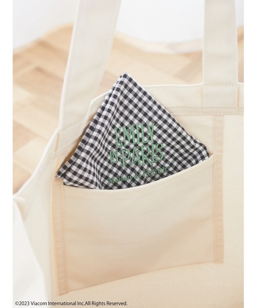 「Maison de FLEUR」 トートバッグ FREE アイボリー レディース_画像4