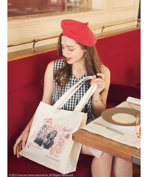 「Maison de FLEUR」 トートバッグ FREE アイボリー レディース_画像5