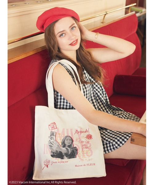 「Maison de FLEUR」 トートバッグ FREE アイボリー レディース_画像7