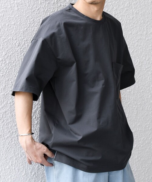 「SHIPS any」 半袖Tシャツ X-LARGE ブラック メンズ_画像6