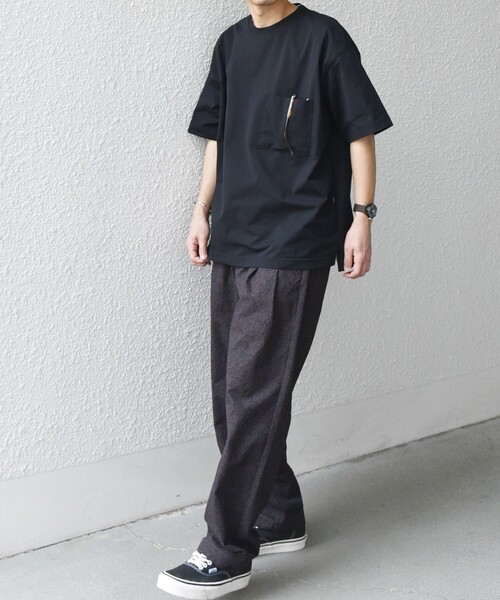 「SHIPS any」 半袖Tシャツ X-LARGE ブラック メンズ_画像8