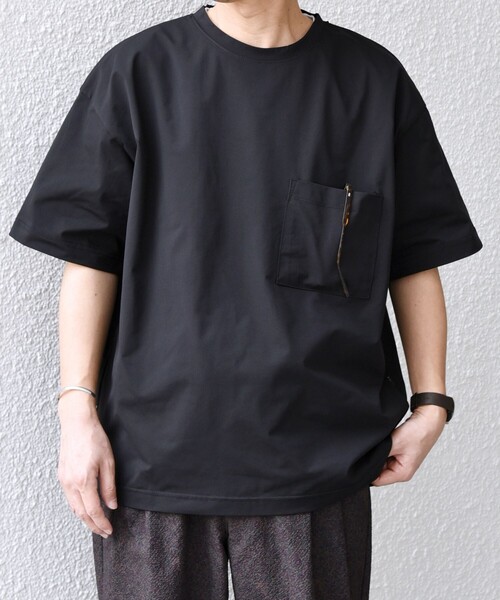 「SHIPS any」 半袖Tシャツ X-LARGE ブラック メンズ_画像9