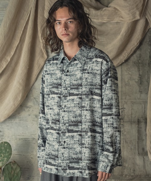 「Casper John」 長袖シャツ X-SMALL ブルー メンズ_画像3