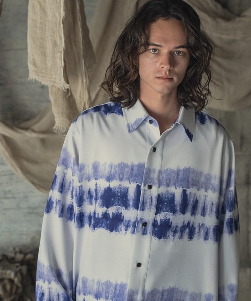「Casper John」 長袖シャツ X-SMALL ブルー メンズ_画像4