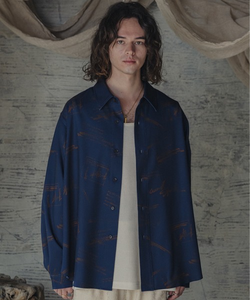 「Casper John」 長袖シャツ X-SMALL ブルー メンズ_画像6