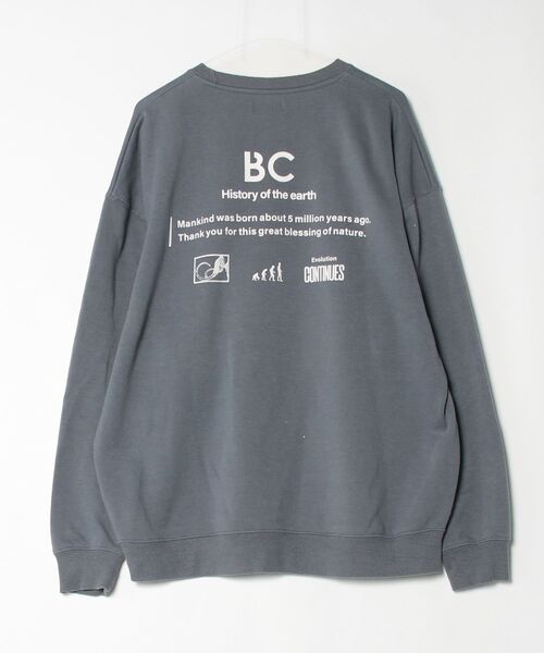 「ZIP FIVE」 スウェットカットソー X-LARGE ブルー メンズ_画像2
