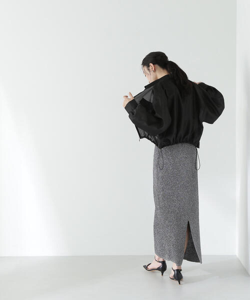 「NATURAL BEAUTY BASIC」 ブルゾン SMALL オフホワイト レディース_画像7