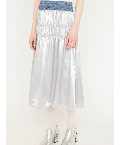 SORIN（ソリン） スカート Double Waist Shirring Skirt/ダブル