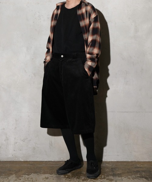 ハーフパンツ ワイドパンツ パンツ メンズ レディース : ZOZOTOWN
