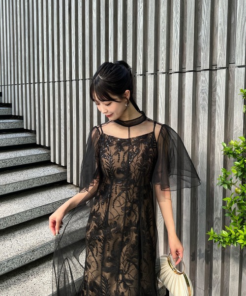 Leja（レジャ） パーティードレス ドレス 「LEJA」バックリボン