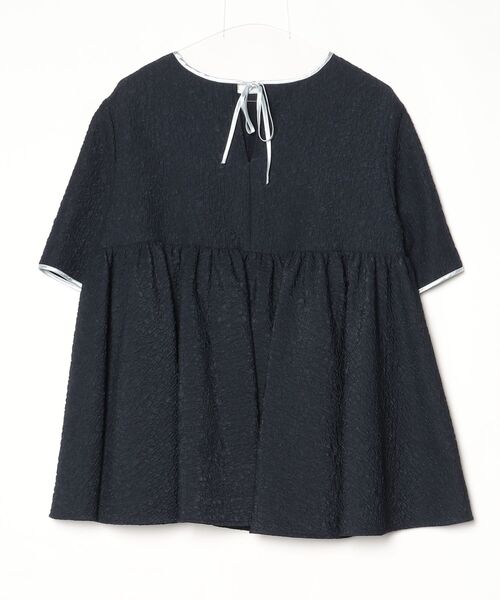 yori丸襟 半袖 ブラウス ネイビー38サイズ Yori 半袖ブラウス 38 ネイビー レディース : ZOZOTOWN Yahoo!店