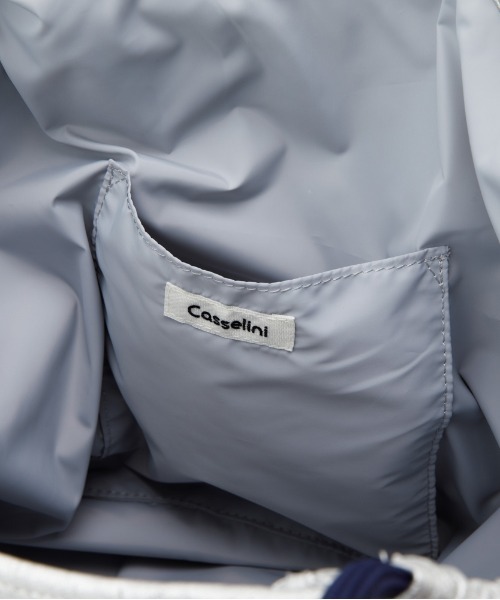 「Casselini」 トートバッグ FREE シルバー レディース_画像9