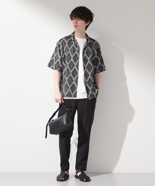 THE SHOP TK ショルダーバッグ 配色ショルダーバッグ メンズ