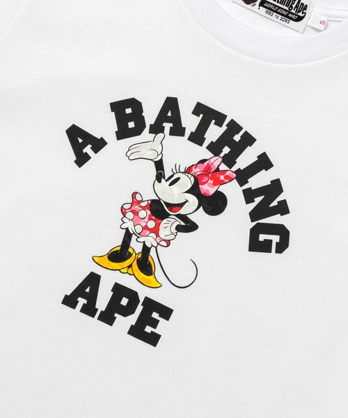 A BATHING APE（アベイシングエイプ） tシャツ 半袖 BAPE X DISNEY