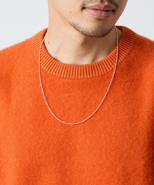 XOLO JEWELRY/ショロジュエリー■シルバーチェーン ネックレス60cm XOLO ネックレス 「XOLO JEWELRY/ショロジュエリー」 CYLINDER LINK