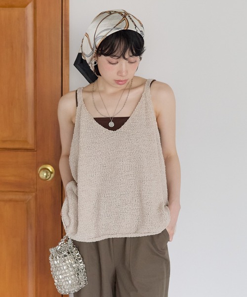 styiro（スタイロ） ベスト ジレ ノーカラー ダブルブレスト ベスト