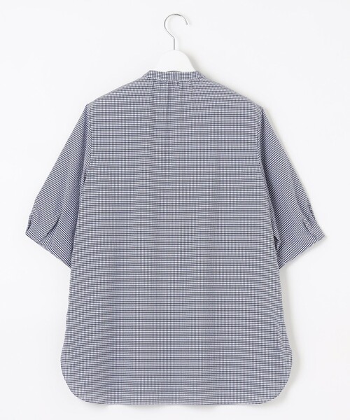 「J.PRESS」 7分袖ブラウス T13 ネイビー レディース_画像6