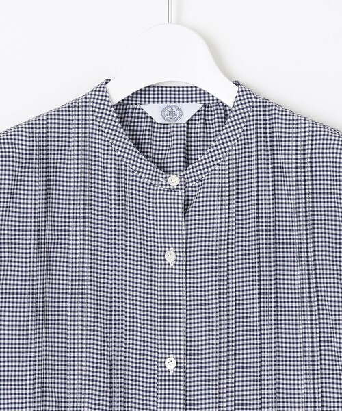 「J.PRESS」 7分袖ブラウス T13 ネイビー レディース_画像7