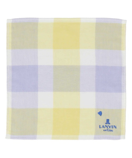 LANVIN en Bleu ハンカチ タオルハンカチ レディース メンズ
