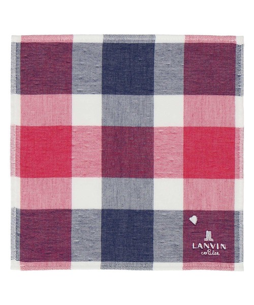 LANVIN en Bleu ハンカチ タオルハンカチ レディース メンズ