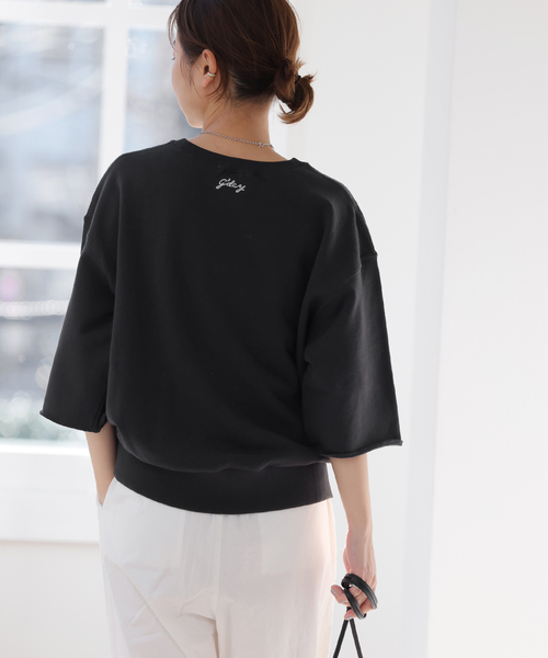 「JOURNAL STANDARD relume」 7分袖カットソー FREE グレー レディース_画像9
