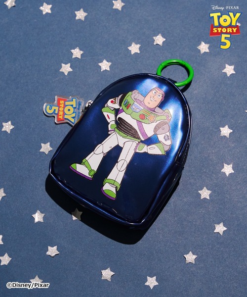 Disney（ディズニー） ポーチ 「TOY STORY 5」エナメルミニポーチ