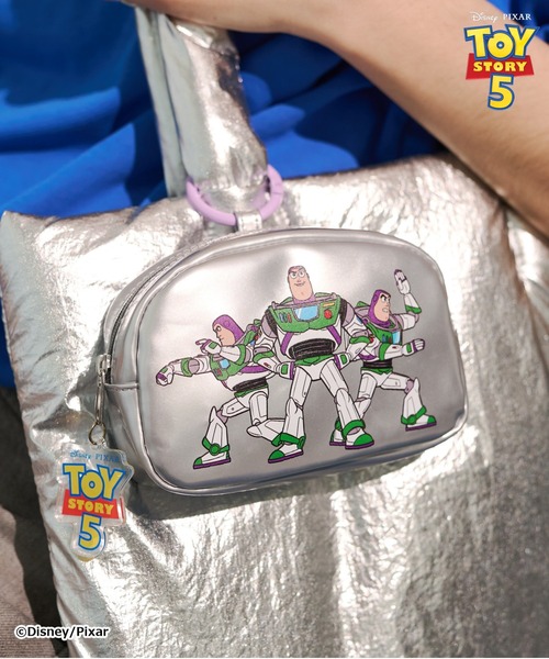 Disney（ディズニー） ポーチ 「TOY STORY 5」エナメルミニポーチ
