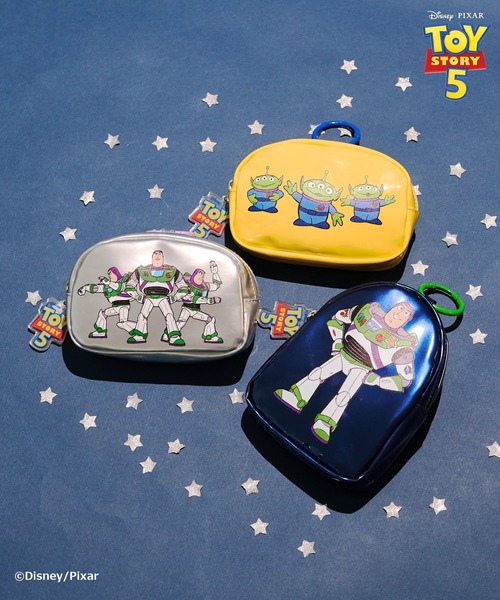Disney（ディズニー） ポーチ 「TOY STORY 5」エナメルミニポーチ