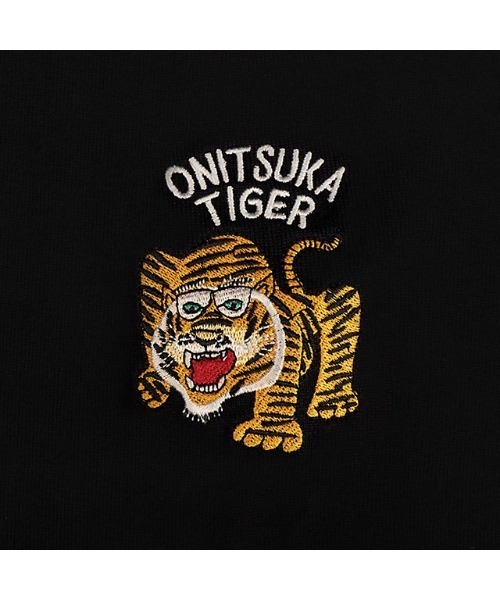 「Onitsuka Tiger」 長袖カットソー L ブラック レディース_画像6