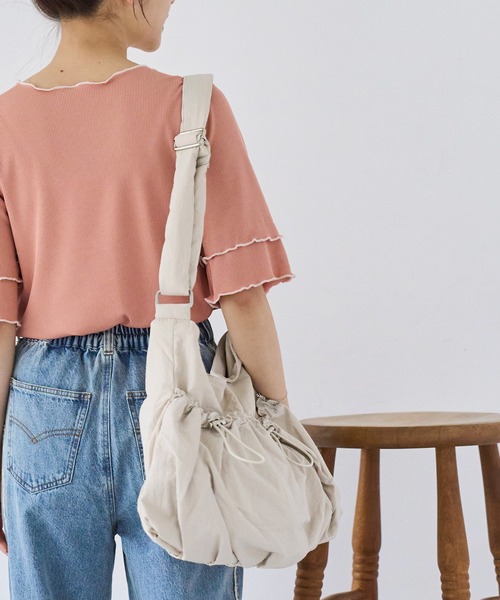 「mil」 ショルダーバッグ ONE SIZE ブラウン レディース_画像3