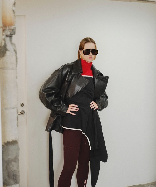 MAISON SPECIAL（メゾンスペシャル） トレンチコート コート Leather