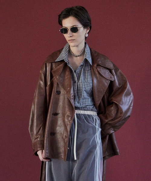 MAISON SPECIAL（メゾンスペシャル） トレンチコート コート Leather