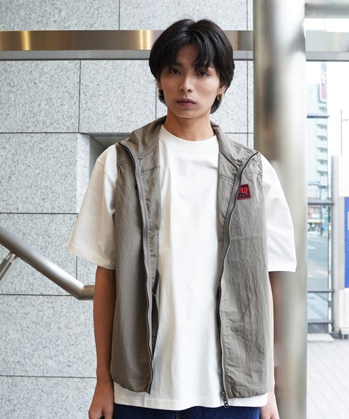 「THRASHER」 ベスト M グレー メンズ_画像5