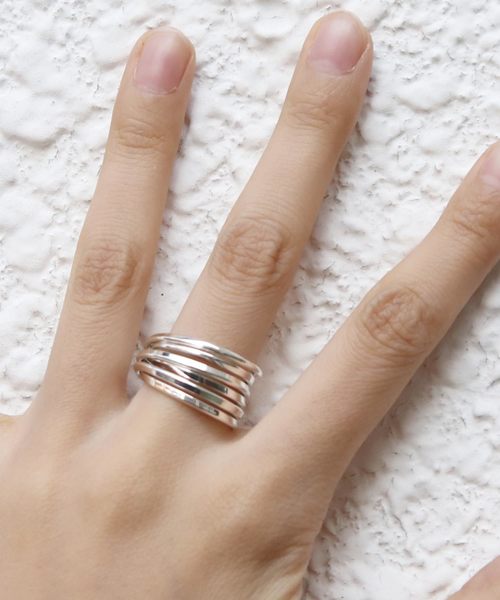 YArKA 指輪 リング 「YArKA/ヤーカ」silver925 coil design ring