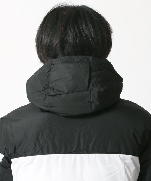 SHISKY（シスキー） ブルゾン アウター タフタ 切替 中綿 ジャケット