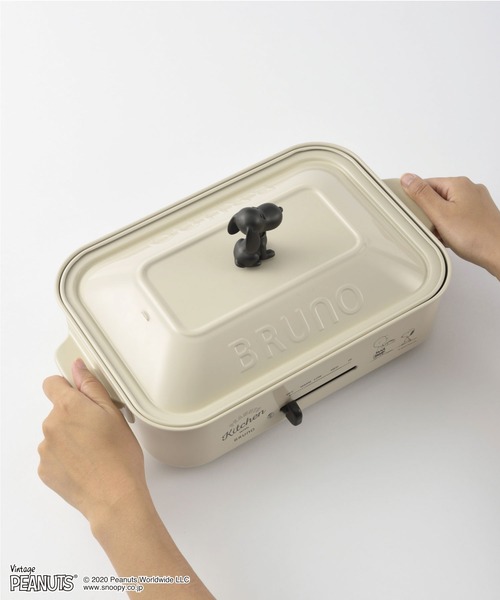 BRUNO PEANUTS コンパクトホットプレート : ZOZOTOWN Yahoo!店