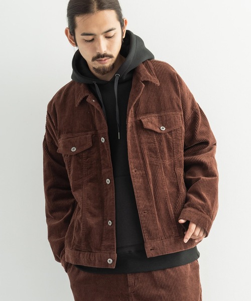 ジャケット Gジャン コーデュロイ ショート丈 ビッグgジャン Zozotown 通販 Paypayモール