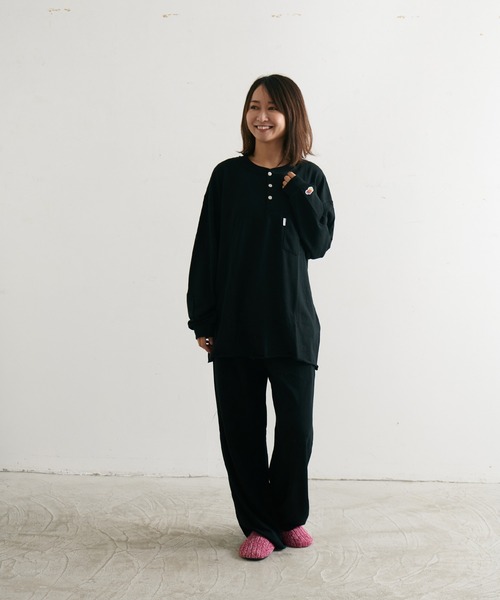 【新品】BAKUNEDRY ルームウェアセットWoman's M ブラック TENTIAL（テンシャル） リカバリーウエア 公式 BAKUNE Dry Women's